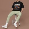 oversized-round-neck-tee-mockup-of-a-smiling-man-sitting-on-a-stool-in-a-studio-m38925 (3) Unisex Oversized Classic T-Shirt