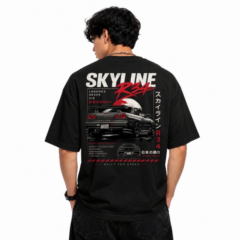 Untitled design (1) Unisex Oversized Classic T-Shirt for Men